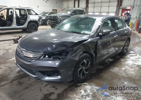 2016 Honda Accord Lx из США, поврежденный, VIN 1HGCR2F37GA086848